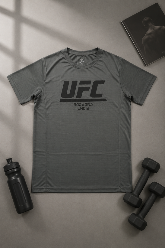 تیشرت بدنسازی مردانه برند UFC با ۳ رنگ💣🔥