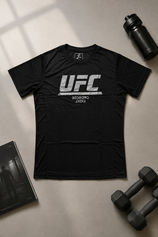 تیشرت بدنسازی مردانه برند UFC با ۳ رنگ💣🔥