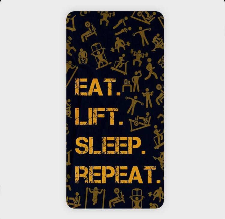حوله باشگاهی EAT-LIFT-SLEEP-REPEAT